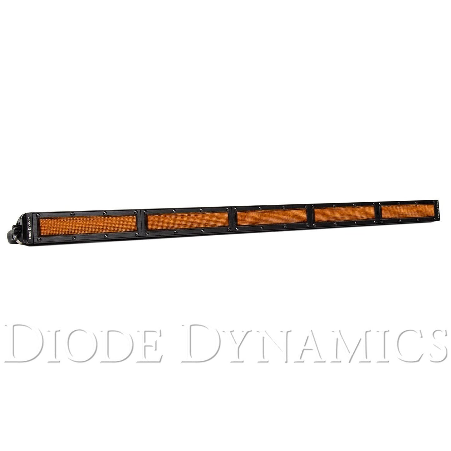 Diode Dynamics 30 Inch LED Light Bar Single Row Straight Amber Flood Each Stage Series-DD6044-DD6044-Light Bars / Mounting-Diode Dynamics-JDMuscle
