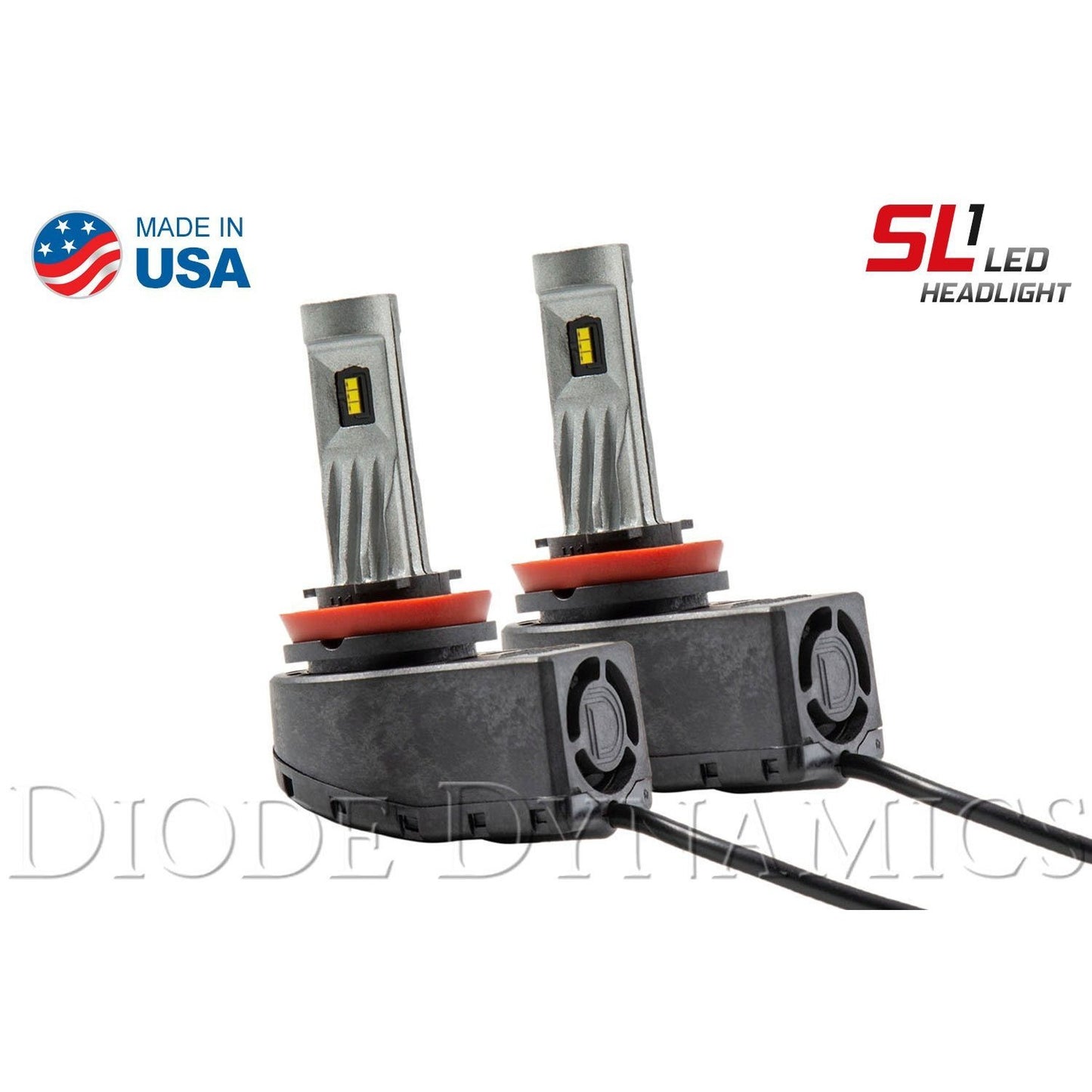 Diode Dynamics H11 SL1 LED Headlight Pair-DD0217P-DD0217P-LED Lighting-Diode Dynamics-JDMuscle