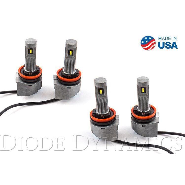 Diode Dynamics H11 SLF LED Cool White Set of 4-DD0286Q-Lighting-Diode Dynamics-JDMuscle