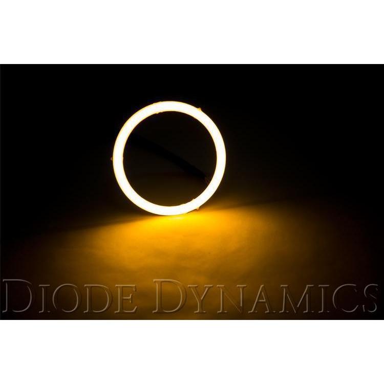 Diode Dynamics Halo Lights LED 100mm Amber Pair-DD2027-Lighting-Diode Dynamics-JDMuscle
