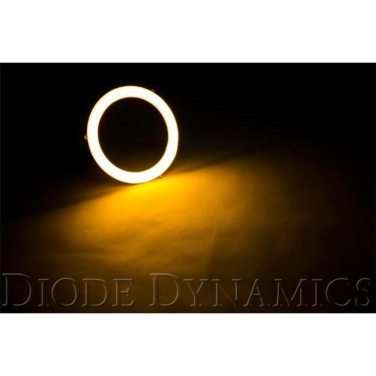 Diode Dynamics Halo Lights LED 70mm Amber Four-DD2024Q-Lighting-Diode Dynamics-JDMuscle