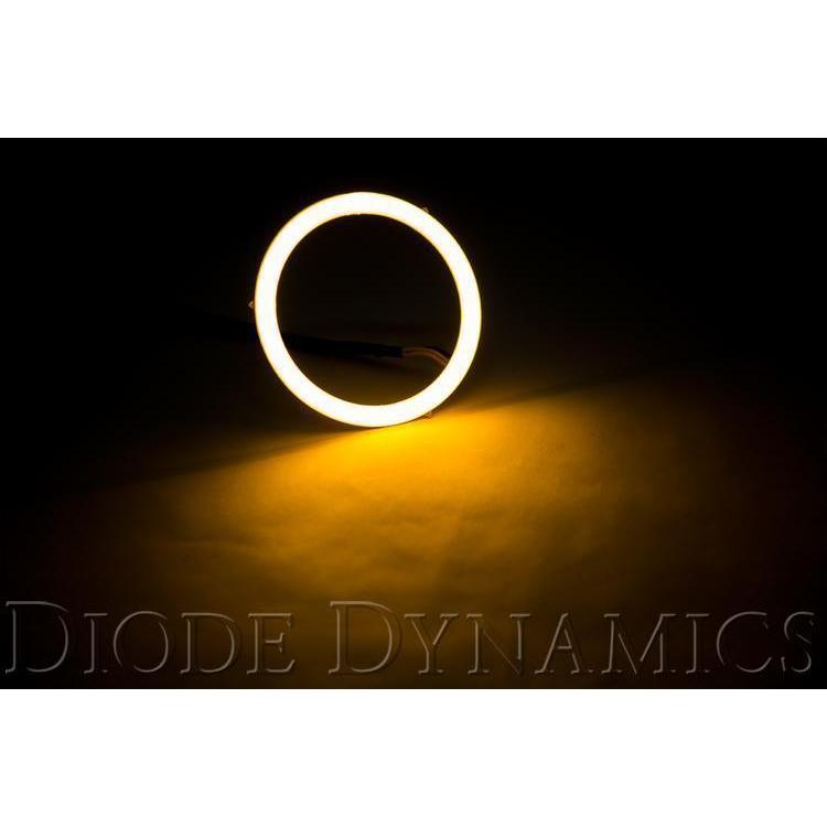 Diode Dynamics Halo Lights LED 90mm Amber Pair-DD2026-Lighting-Diode Dynamics-JDMuscle