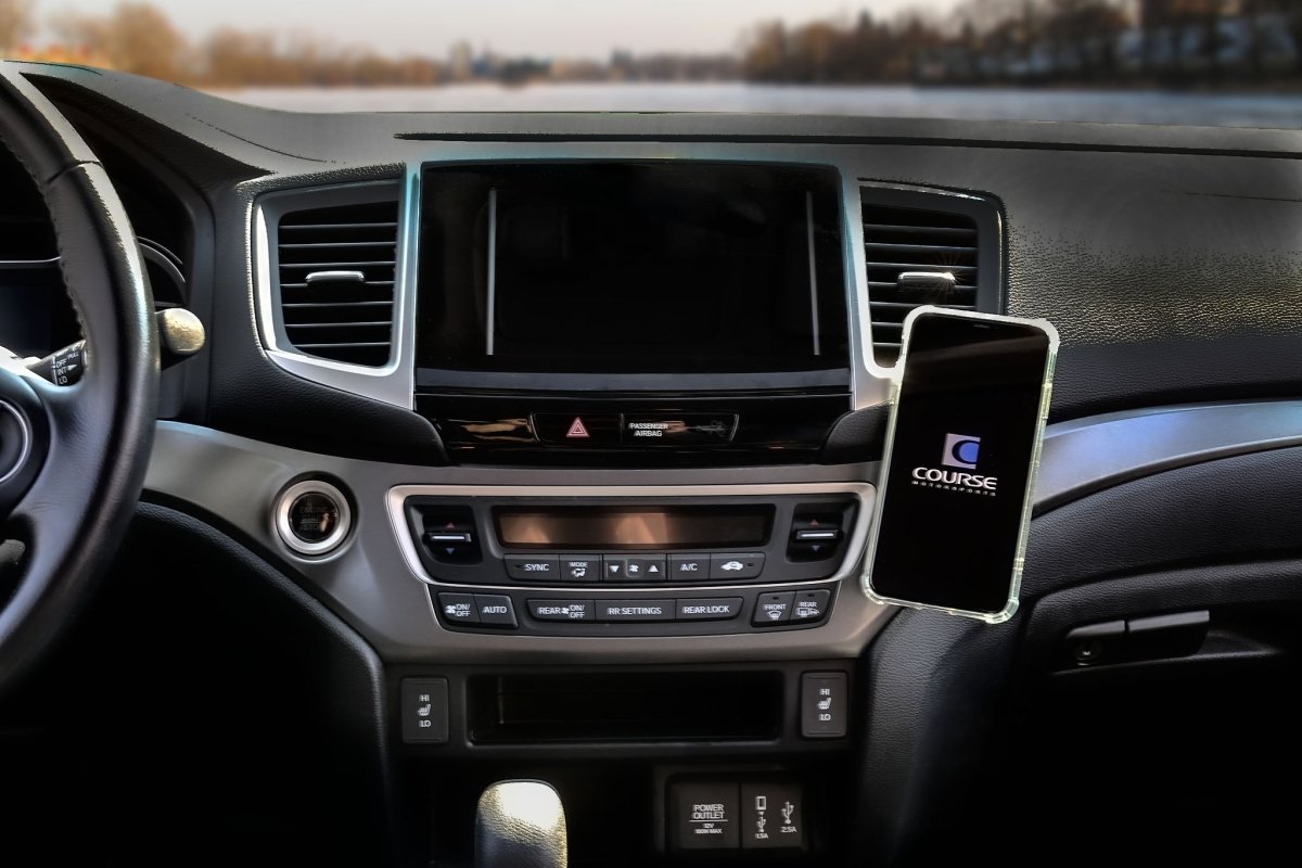 DirectFit Phone Mount - Honda Pilot, Passport, Ridgeline | 2016 - Present - JDMuscleInteriorCSMCM2.90077Magnetic