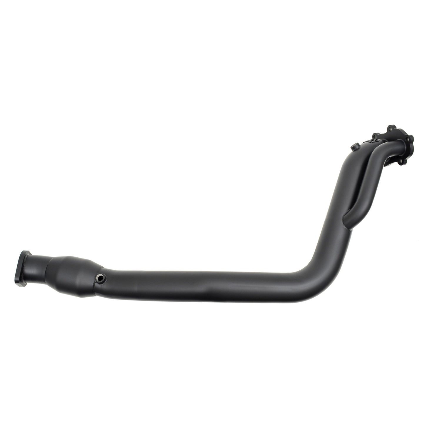 Grimmspeed 3in Catted Downpipe Limited - Black Ceramic Coated Subaru WRX/STI 02-07 Forester XT 04-08 | 007062