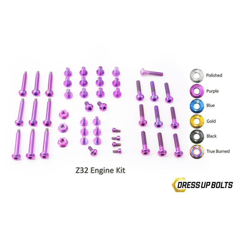 Dress Up Bolts Nissan 300ZX (1990-1999) VG30 Titanium Engine Kit-Dress Up Bolts-Dress Up Bolts-JDMuscle