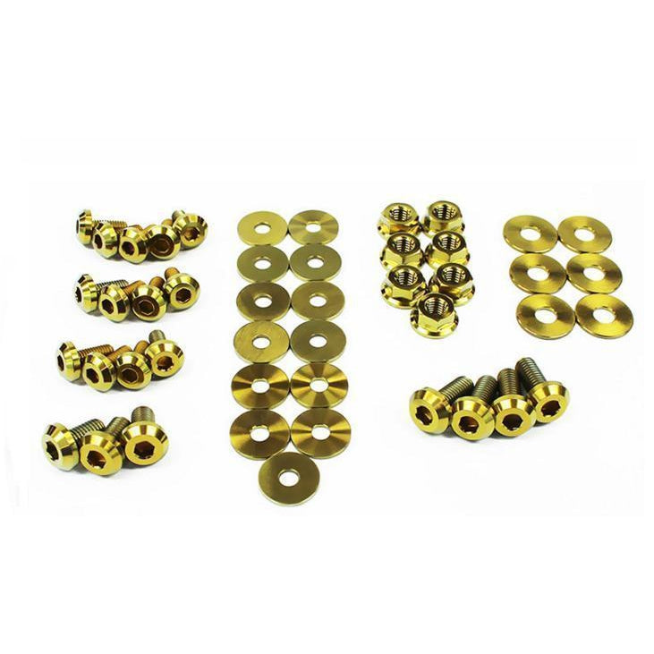 Dress Up Bolts Titanium Engine Bay Kit Subaru WRX / STI 2008-2014-Dress Up Bolts-Dress Up Bolts-JDMuscle