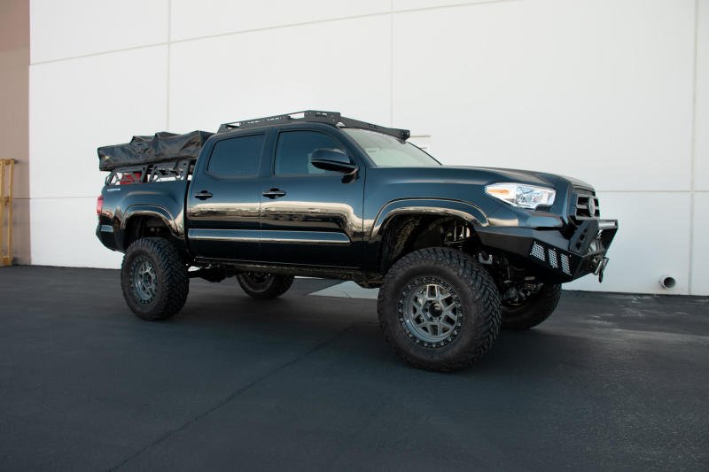 DV8 Offroad 05 - 23 Tacoma Overland Bed Rack 2pc. Adjustable - JDMuscleBody KitsdveRRUN-01