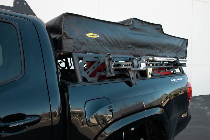 DV8 Offroad 05 - 23 Tacoma Overland Bed Rack 2pc. Adjustable - JDMuscleBody KitsdveRRUN-01