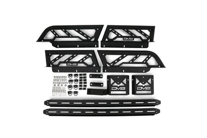 DV8 Offroad 05 - 23 Tacoma Overland Bed Rack 2pc. Adjustable - JDMuscleBody KitsdveRRUN-01