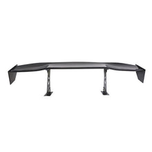 NRG Carbon Fiber Spoiler - Universal | 69in. w/NRG Logo / Stand Cut Out / Large Side Plate
