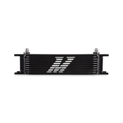 Mishimoto -6AN 10 Row Oil Cooler Black Universal | MMOC-10-6BK