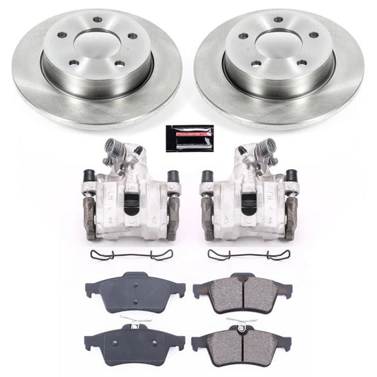 Power Stop Rear Autospecialty Brake Kit w/ Calipers Mazda Mazdaspeed 3 2006-2009 | KCOE123