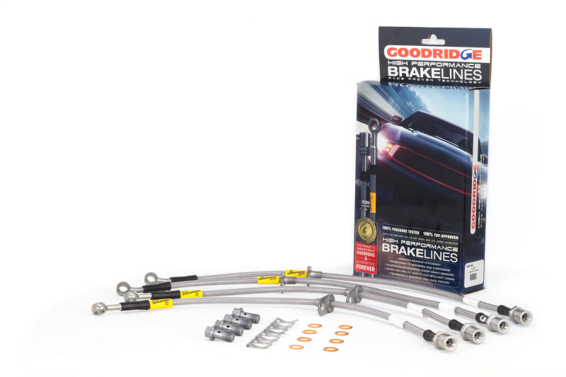 Goodridge 15-17 STI Brake Lines | 24225