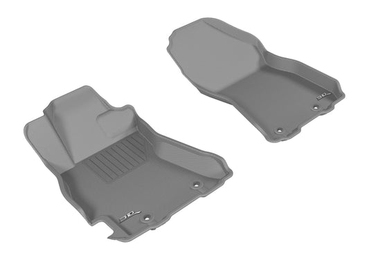 3D MAXpider 15-19 Legacy/Outback Kagu 1st Row Floormat - Gray | L1SB01311501