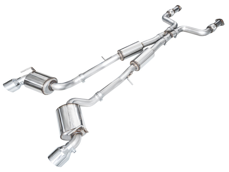 AWE 2023 Nissan Z RZ34 RWD Touring Edition Catback Exhaust System w/ Chrome Silver Tips | 3015-32400