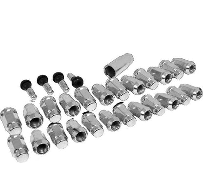 Race Star 14mmx2.00 Closed End Acorn Deluxe Lug Kit (3/4 Hex) - 24 PK | 602-2410-24