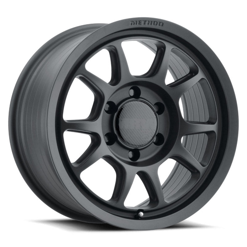 Method MR313 20x9.5 +12mm Offset 6x5.5 106.25mm CB Matte Black Wheel