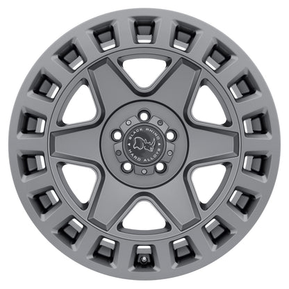 Black Rhino York 17x8.0 5x114.3 ET35 CB 76.1 Matte Gunmetal Wheel