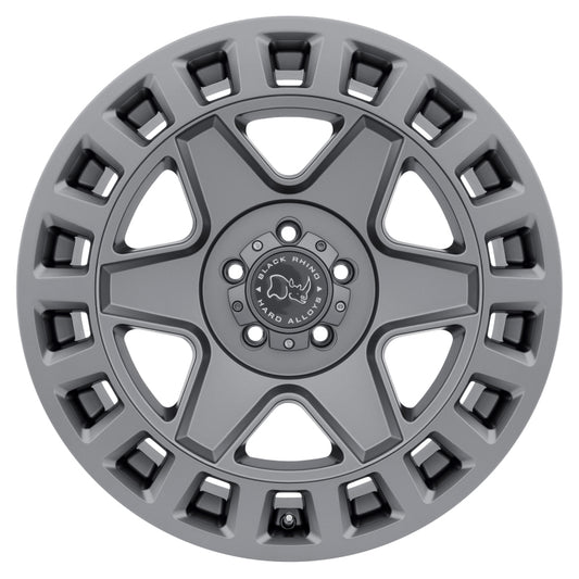 Black Rhino York 17x8.0 5x114.3 ET35 CB 76.1 Matte Gunmetal Wheel