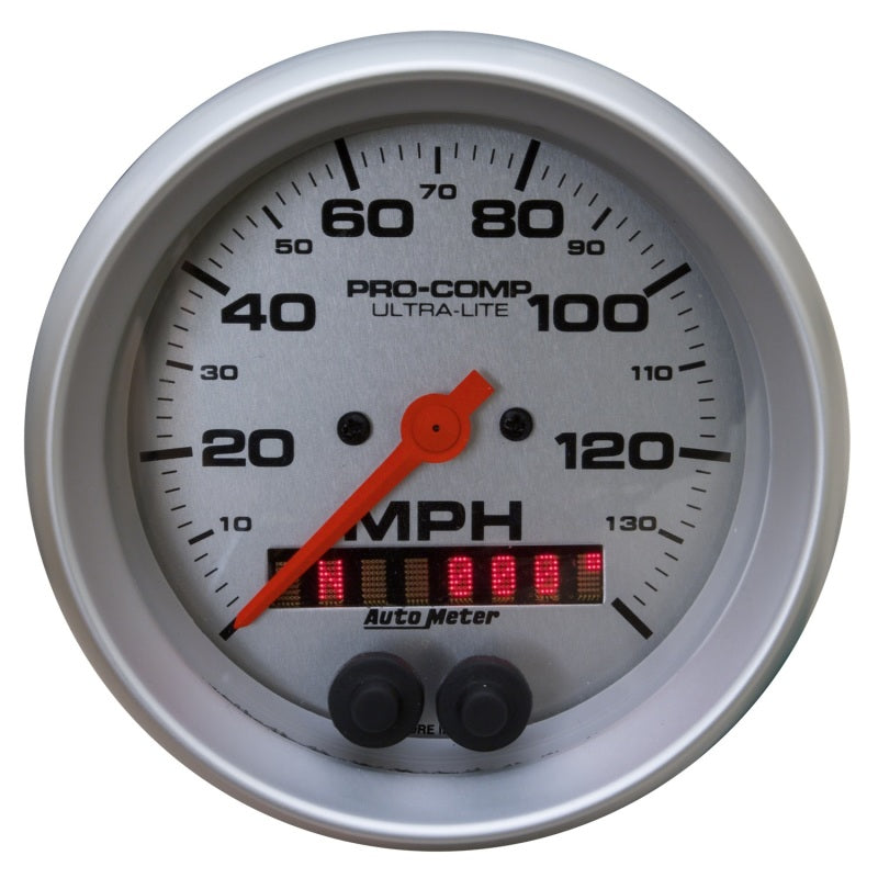 Autometer Ultra-Lite 5in 140MPH GPS Speedometer Motor Universal | 4481
