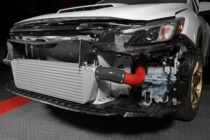 Perrin 22-24 Subaru WRX Front Mount Intercooler Kit (Red Tubes & Silver Core) | PSP-ITR-441SL/RD