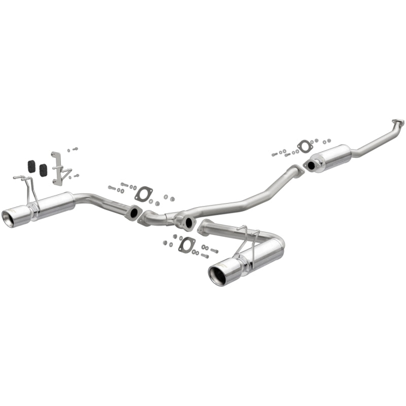 MagnaFlow 16-21 Civic L4 2.0L Street Series Cat-Back Exhaust w/ Polished Tips | 19313