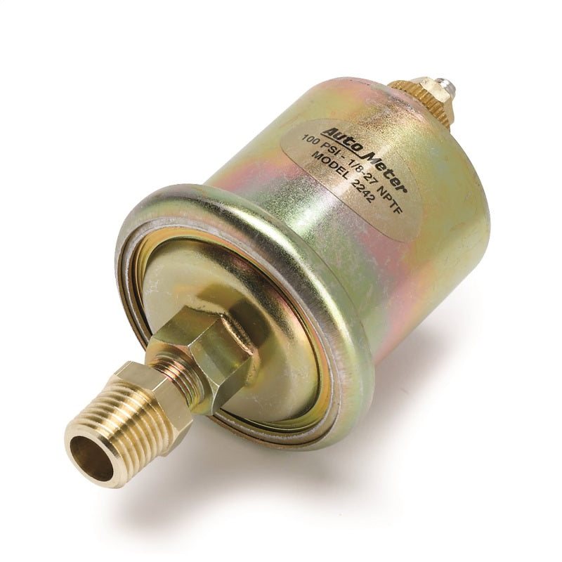 Autometer C2 52mm Electric 0-100 PSI Oil Pressure Gauge Universal | 7127