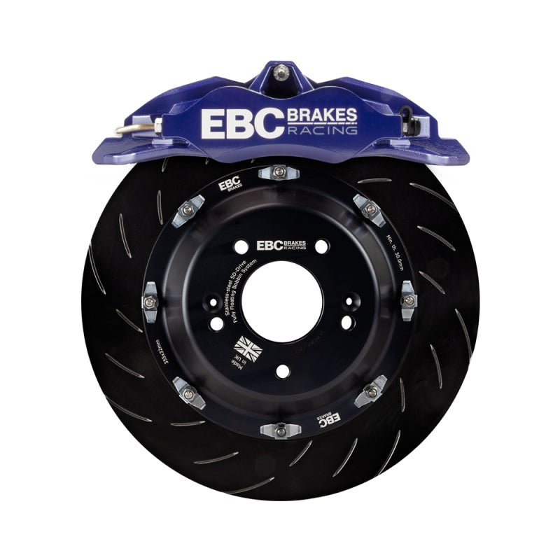 EBC Racing 12 - 21 BRZ/GT86 Blue Apollo - 4 Calipers 330mm Rotors Front Big Brake Kit | BBK031BLU - 1 - JDMuscleBig Brake KitsebcBBK031BLU-1