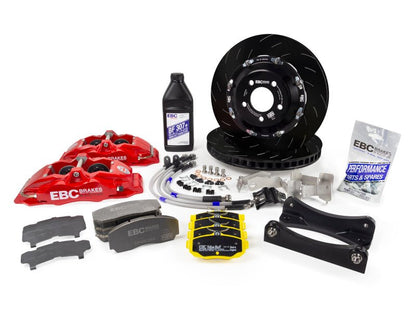 EBC Racing 12 - 21 BRZ/GT86 Blue Apollo - 4 Calipers 330mm Rotors Front Big Brake Kit | BBK031BLU - 1 - JDMuscleBig Brake KitsebcBBK031BLU-1