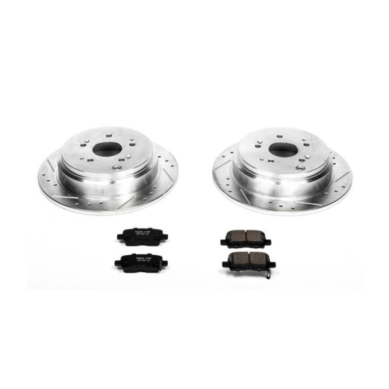 Power Stop Rear Z23 Evolution Sport Brake Kit Honda Odyssey 2002-2004 | K5502