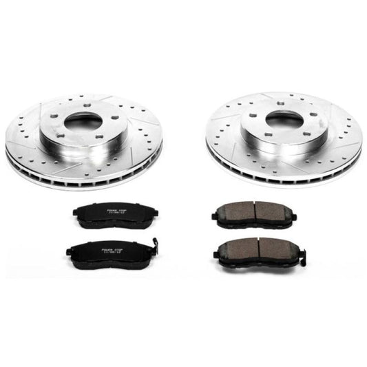 Power Stop Front Z23 Evolution Sport Brake Kit Infiniti I30 2000-2001 | K2280