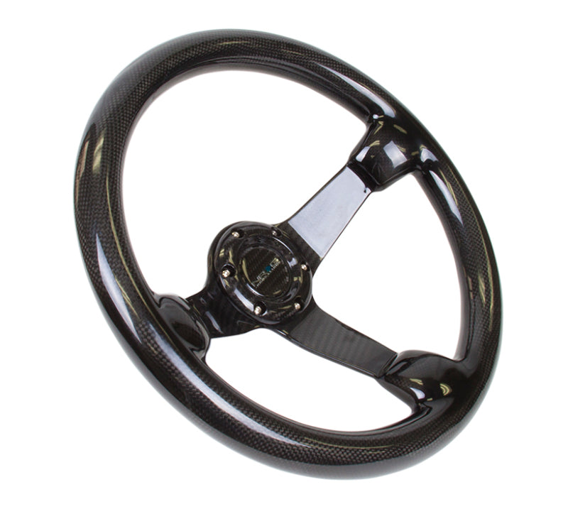 NRG Carbon Fiber Steeering Wheel | 350mm Deep Dish - Full Carbon