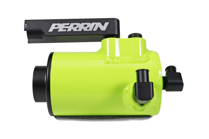 Perrin 22-24 Subaru WRX Air Oil Separator - Neon Yellow | PSP-ENG-611NY