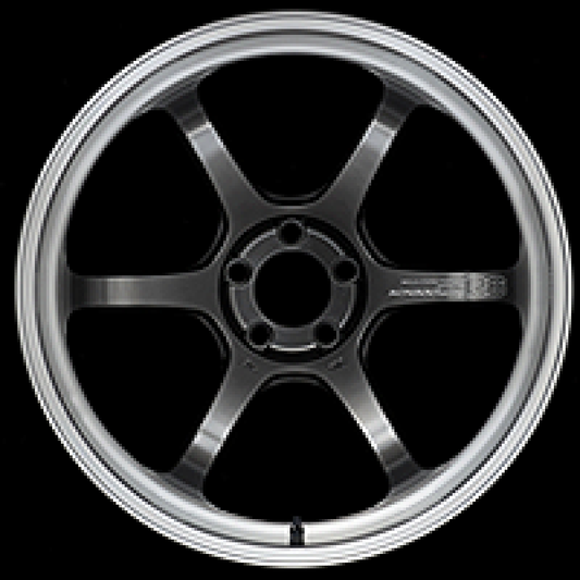 Advan R6 20x9.5 +29mm 5-114.3 Machining & Racing Hyper Black Wheel
