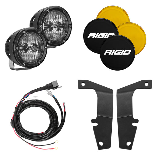 Rigid Industries A Pillar Light Kit Toyota 4Runner 2010-2020 | 46704