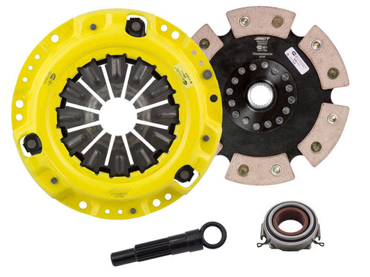 ACT XT/Race Rigid 6 Pad Clutch Kit Toyota Corolla 1986-1991 / MR2 1985 / Paseo 1992-1998 / Tercel 1991-1998 | TL2-XTR6