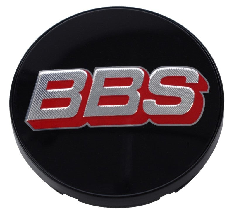 BBS Center Cap 56mm Black/Silver/Red | 10.02.5114