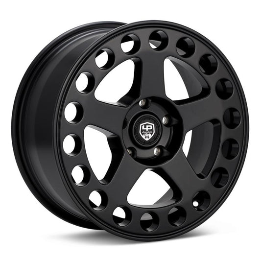 LP Aventure LP5 Wheel 15x7 +15 5x100 LP Matte Black Universal | LP51575510015MB