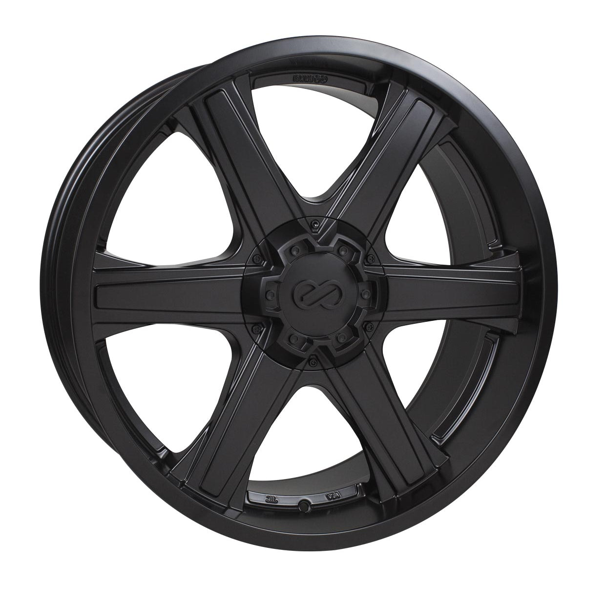 Enkei BLACKHAWK 18x8.5 +30mm 6x135 87 - Matte Black (503-885-9530BK)-enk503-885-9530BK-503-885-9530BK-Wheels-Enkei-18x8.5-+30mm-6x135-JDMuscle