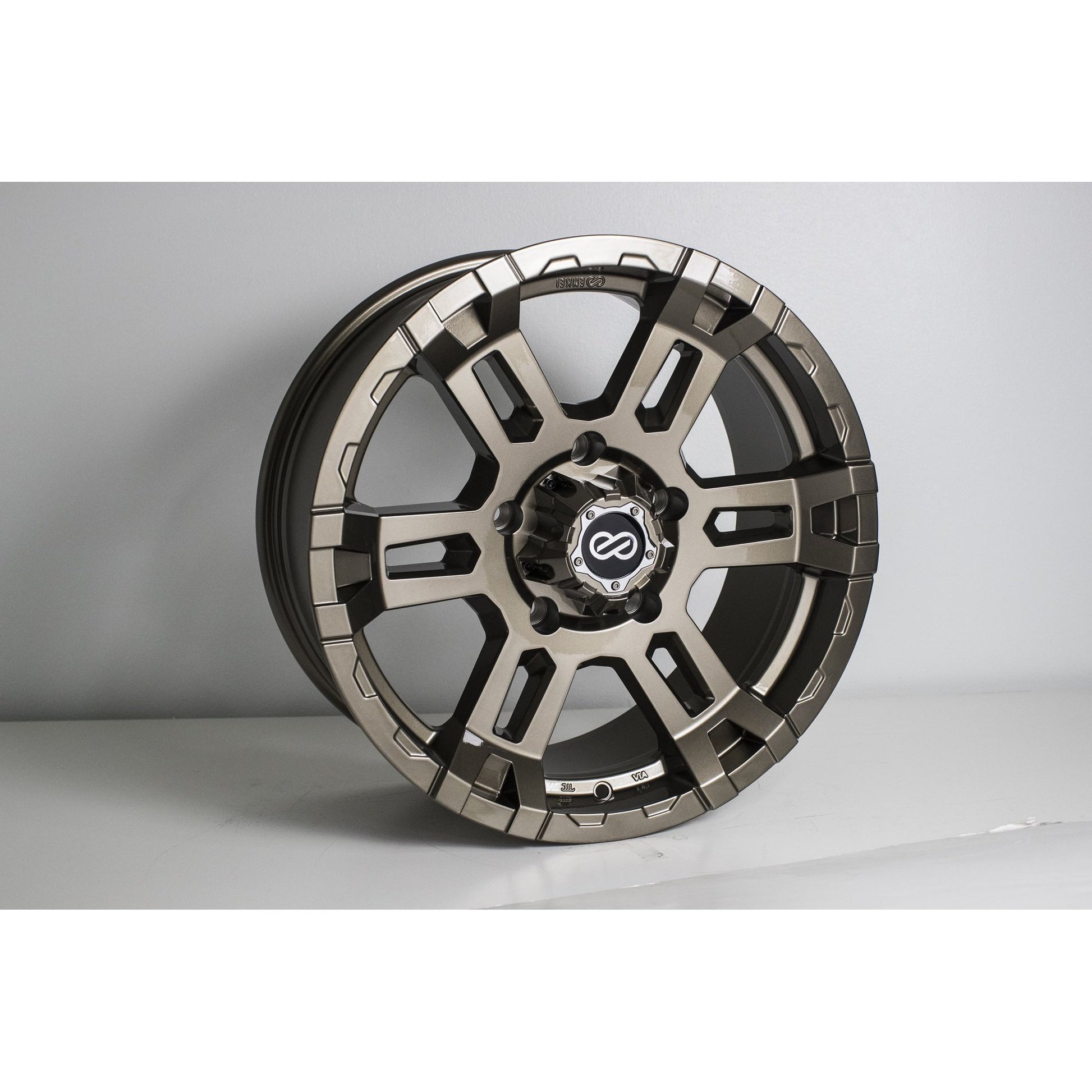 Enkei COMMANDER 18x8.5 +20mm 5x127 71.6 - Bronze (519-885-7320ZP)-enk519-885-7320ZP-519-885-7320ZP-Wheels-Enkei-18x8.5-+20mm-5x127-JDMuscle