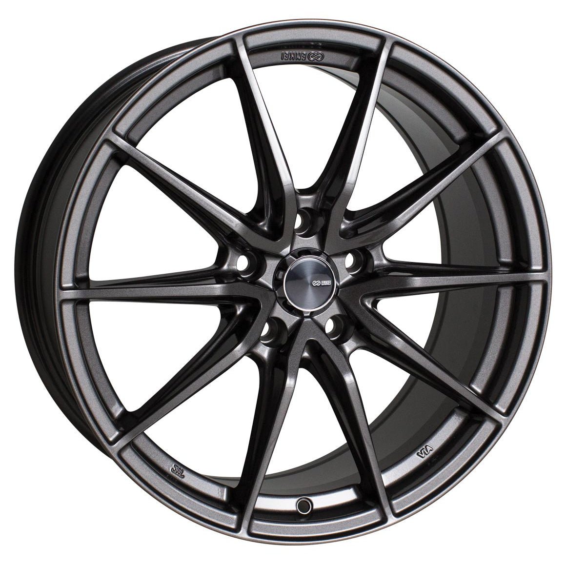 Enkei DRACO 16x7 +45mm 5x114.3 72.6 - Antrhracite | 509-670-6545AP - JDMuscleWheelsenk509-670-6545AP16x7+45mm5x114.3