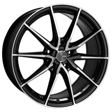 Enkei DRACO 17x7.5 +45mm 5x100 72.6 - Black Mach | 509-775-8045BKM