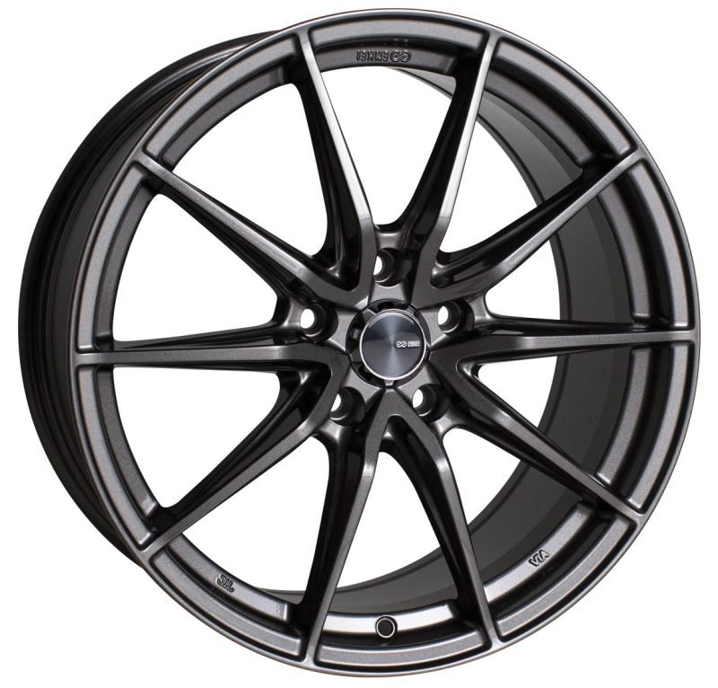 Enkei DRACO 18x8.0 5x112 45mm Offset 72.6mm Bore Anthracite Wheel - JDMuscleNon - Categorizedenk509-880-4445AP