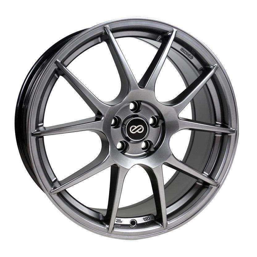 Enkei YS5 18x8 +45mm 5x100 72.6 - Hyper Black (494-880-8045HB)-enk494-880-8045HB-494-880-8045HB-Wheels-Enkei-18x8-+45mm-5x100-JDMuscle