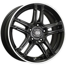 Enkei FD-05 15x7 +38mm 5X114.3 72.6 - Black Mach | 434-570-6538BKM
