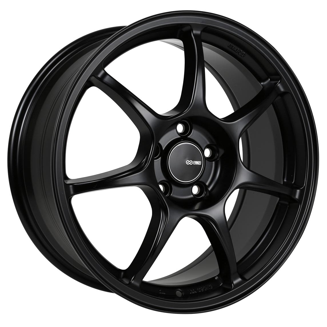 Enkei FUJIN 17x7.5 +40mm 5x100 72.6 - Black Paint (468-775-8040BK)-enk468-775-8040BK-468-775-8040BK-Wheels-Enkei-17x7.5-+40mm-5x100-JDMuscle