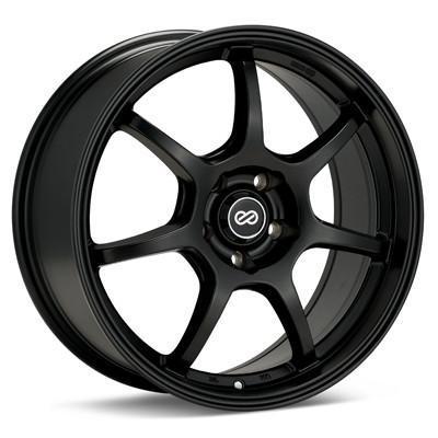 Enkei GT7 17x7.5 +45mm 5x100 72.6 - Black Paint (488-775-8045BK)-enk488-775-8045BK-488-775-8045BK-Wheels-Enkei-17x7.5-+45mm-5x100-JDMuscle