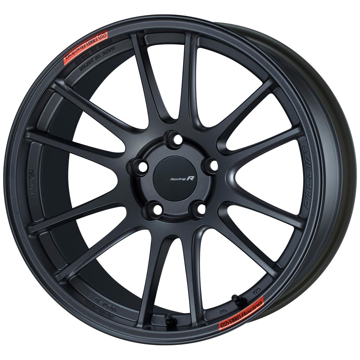 Enkei GTC01RR 18x9 +40mm 5x100 75 - Matte Gunmetal (504-890-8040GM)-enk504-890-8040GM-504-890-8040GM-Wheels-Enkei-18x9-+40mm-5x100-JDMuscle