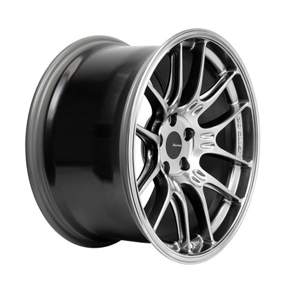 Enkei GTC02 18x10 5x112 32mm Offset 66.5mm Bore Hyper Silver Wheel - JDMuscleNon - Categorizedenk534-810-4432HS