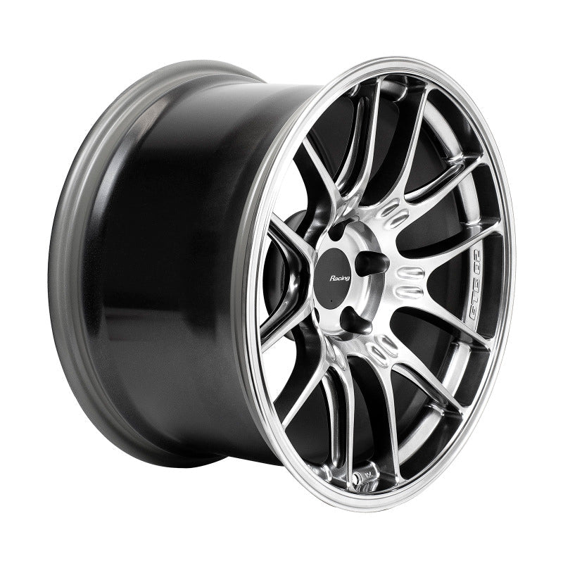 Enkei GTC02 18x10.5 5x114.3 15mm Offset 75mm Bore Hyper Silver Wheel - JDMuscleNon - Categorizedenk534-8105-6515HS
